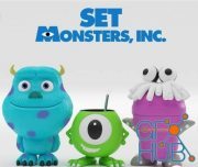 SET Monsters INC – 3D Print