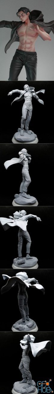 Eren Yeager – 3D Print