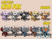 Unity Asset Store – Cute Low Poly Fox