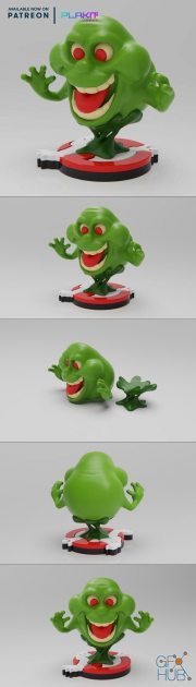 Ghostbuster - Slimer – 3D Print