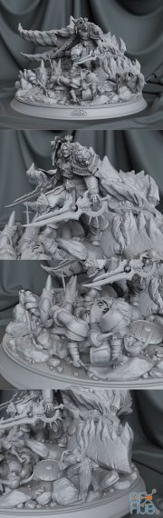 Varian Diorama – 3D Print