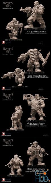 Ogre Jungle Fighters – 3D Print