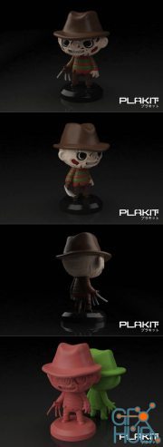 PlaKit Freddy Krueger – 3D Print