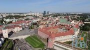 MotionArray – Flying Over Warsaw's Castle Square 1033370