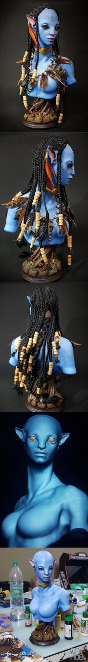 Neytiri Avatar Bust – 3D Print