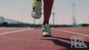 MotionArray – Athlete Running On Track 1022853