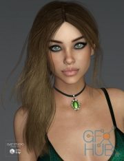Vivacious Hair For Genesis 3 And 8 Female(s)