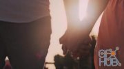 MotionArray – Romantic Couple Holding Hands 796785