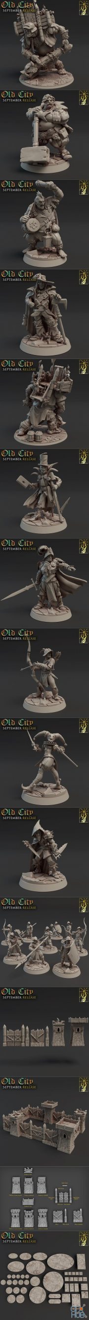 Titan Forge - Old City September 2021 – 3D Print
