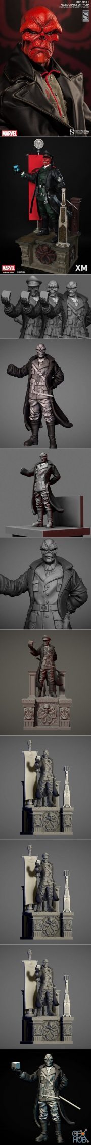 Red Skull – 3D Print