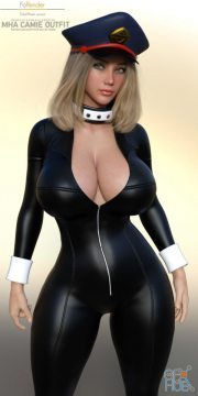 Daz3D, Poser: MHA Camie Outfit for G8F