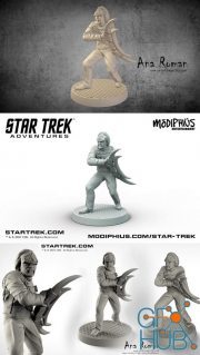 Worf - Star Trek Adventures – 3D Print