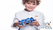 Skillshare - Children's Portrait Photography with Props: Photographing a boy with toy cars, cameras and... a dog!