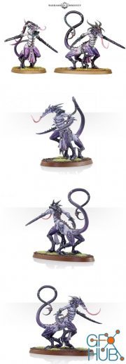 Slaanesh Fiends – 3D Print