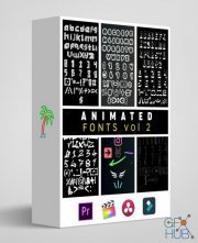 Tropic Colour – Animated Fonts Vol. 2