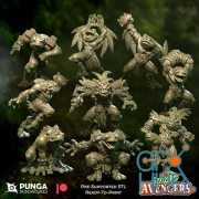 Punga Miniatures - Jungle Avengers Part 2 June 2022 – 3D Print