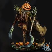 Pumpkin Horror – 3D Print
