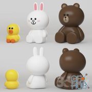 line friends character