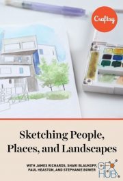Sketching People, Places, and Landscapes (Bluprint, Craftsy) PDF