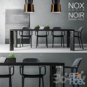 NOX & NOIR tables & chairs (max 2013, fbx)