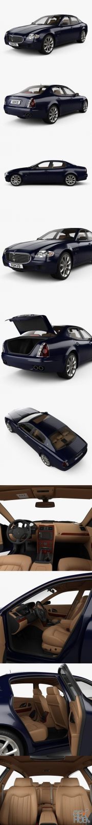 Maserati Quattroporte with HQ interior 2004 car