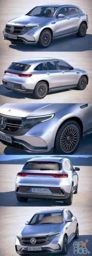 Mercedes-Benz EQC AMG 2020 car
