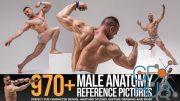 Artstation - Grafit studio - 970+ Male Anatomy Reference Pictures
