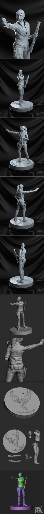 Claire Redfield Resident Evil 2 Remake – 3D Print