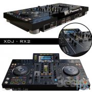 DJ-SYSTEM PIONEER XDJ-RX2 (Vray, Corona)