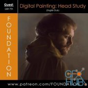 Gumroad – Foundation Patreon – Digital Painting: Head Study with Lixin Yin