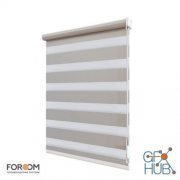Roller blinds CLIC DUO by FOROOM