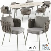 Tribu Tosca furniture set (max, obj)