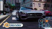 Skillshare – Create a realistic car chase animation in Blender
