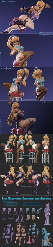 Lucy Heartfilia – 3D Print