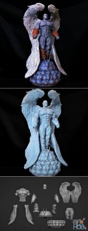 Spawn Angel Fanart – 3D Print
