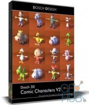 DOSCH 3D – Comic Characters V2