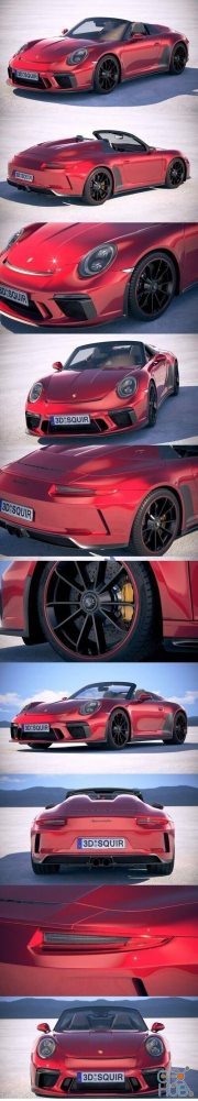 Porsche 911 Speedster 2019 car