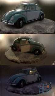 Classic Volkswagen Beetle PBR