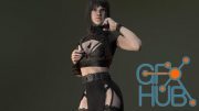 Unreal Engine – Goth girl