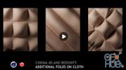 Skillshare – Cinema 4D and Redshift: Additional fold details on cloth