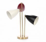 Three-Armed table lamp by Greta Magnusson-Grossman