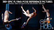 380+ Epic Flying Pose Reference Pictures
