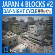 CGTrader – Japan 4 Blocks Set-2 3D models by NoneCG
