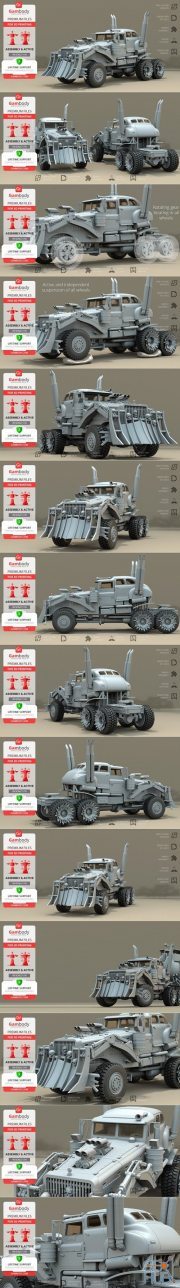 War Rig Truck – 3D Print