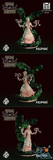 Queen Pasifae – 3D Print