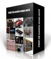 3DSky PROFI 3D models mega-pack