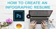 Skillshare – Photoshop RESUME: Create an Infographic Resume and Template in Photoshop 2019: Adobe Photoshop