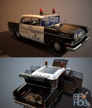 Stylized Police Car