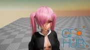 Unreal Engine – PINK CYBER GIRL