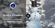 Skillshare – Intro to Cinema 4D: Build a Snowman
